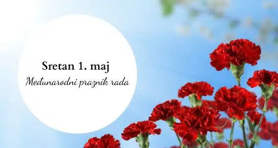Čestitka gradonačelnika i predsjedavajuće Gradskog vijeća Tuzle u povodu obilježavanja 1. maja – Međunarodnog praznika rada