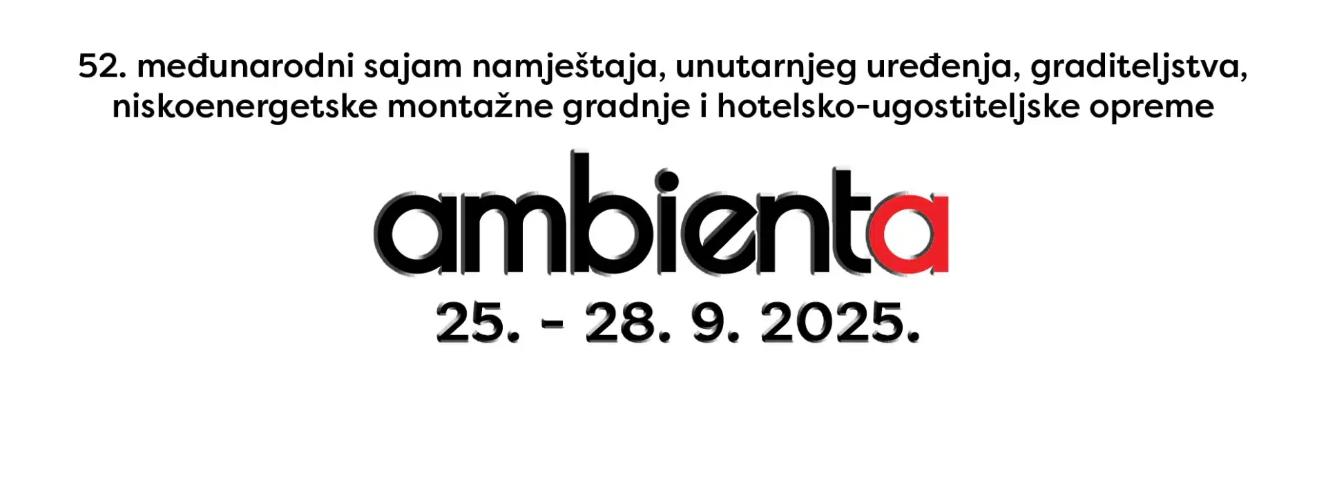 KPKTZ poziva članice na Sajam “Ambienta 2025” u Zagrebu