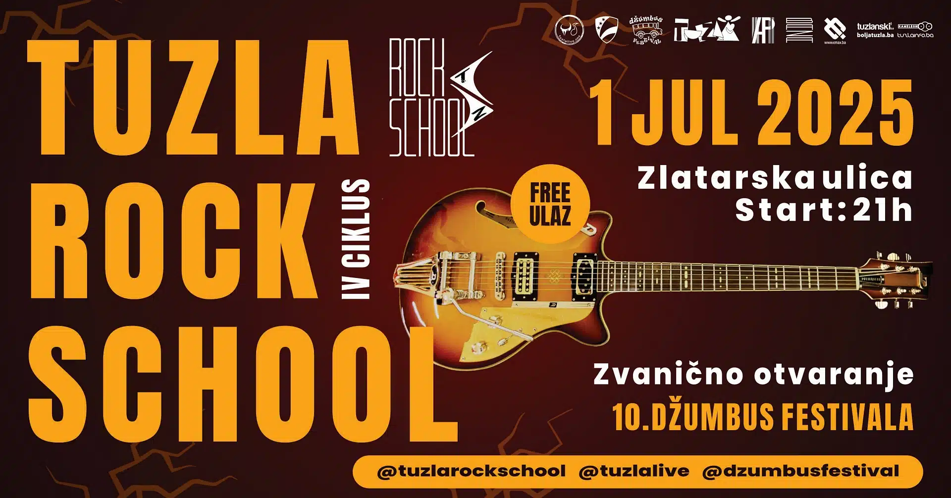 10. „Jubilarni“ Džumbus festival otvaraju Tuzla Rock School bendovi