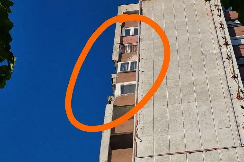 Strava u Tuzli, obrušio se dio zgrade (FOTO)