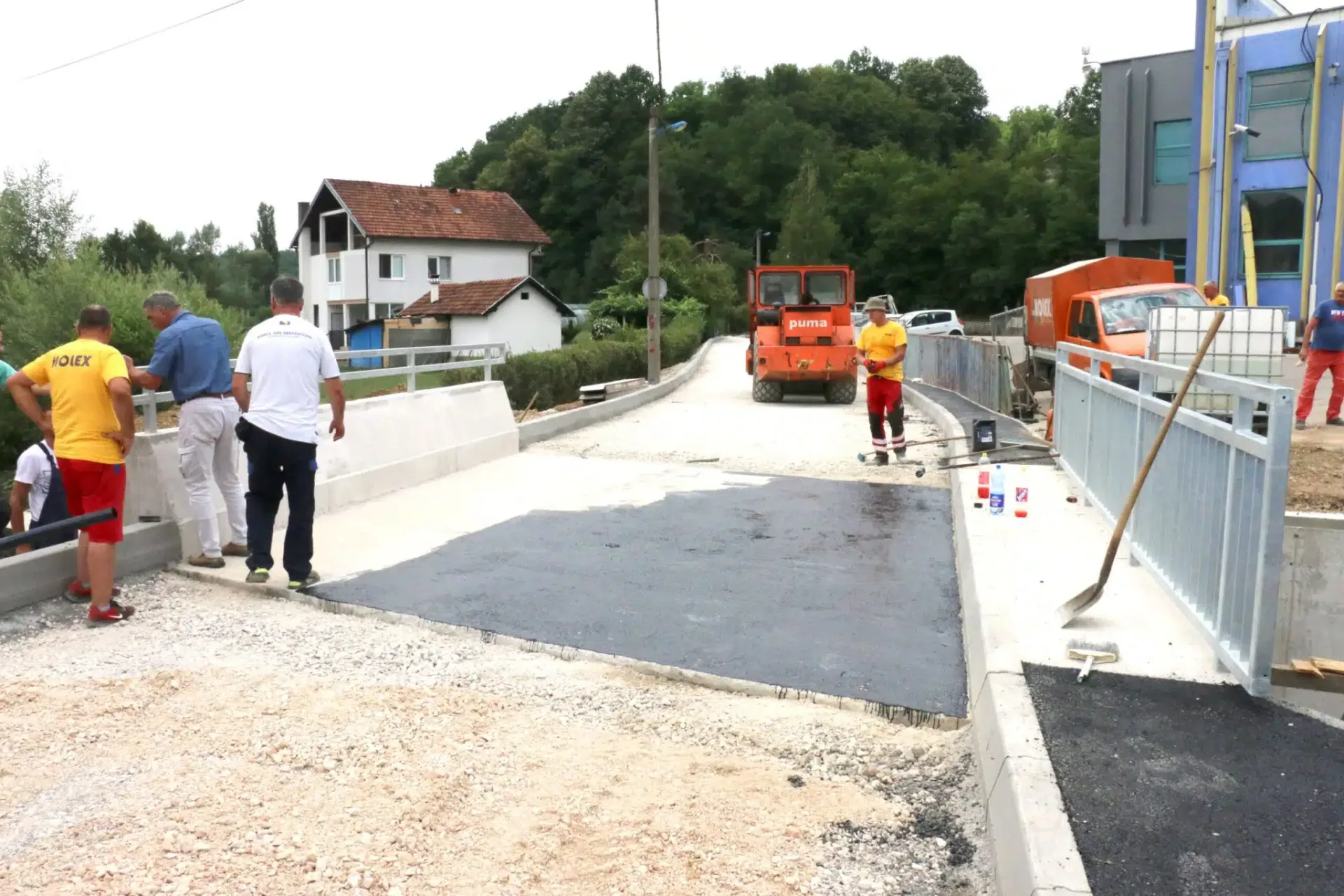 U tuzlanskom naselju Ljepunice uskoro u funkciji novi most (FOTO)