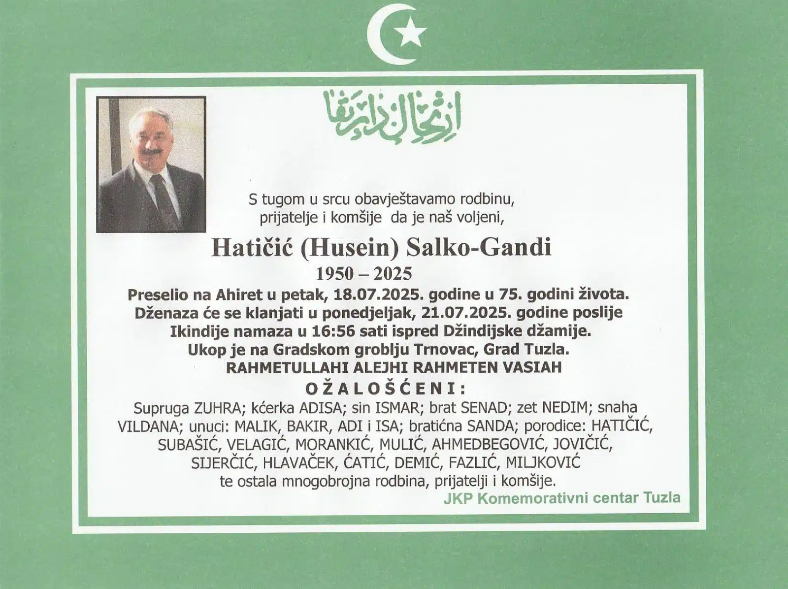 Hatičić (Husein) Salko-Gandi