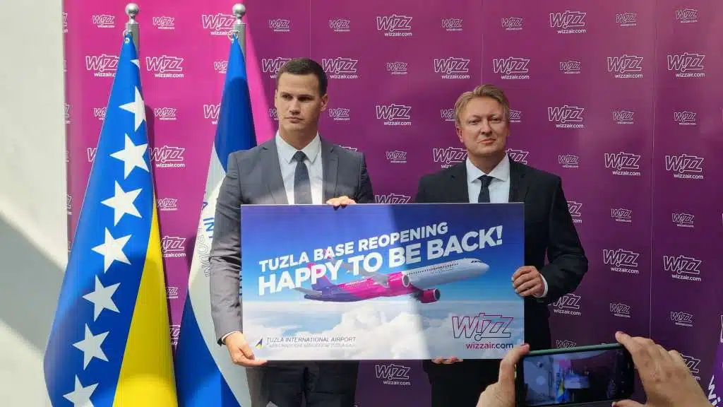 Potvrđeno: Wizz Air otvara bazu u Tuzli i uvodi devet novih linija prema Evropi