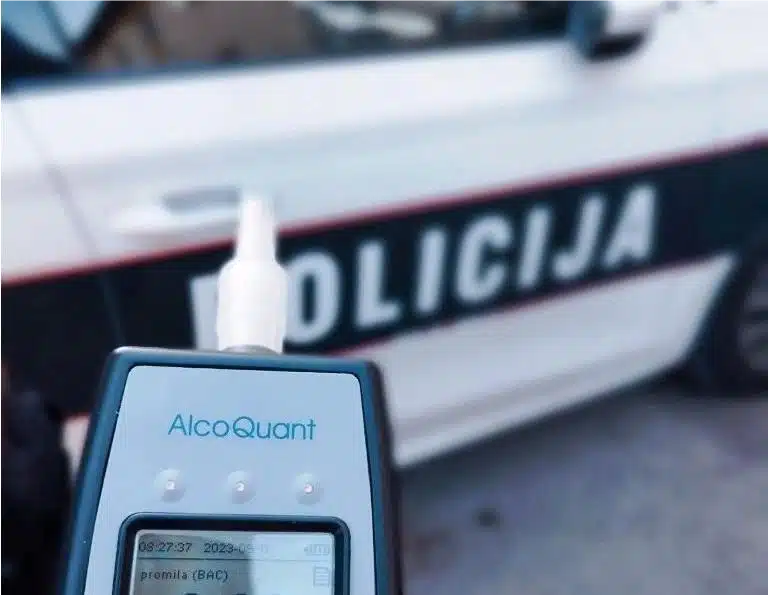 Pojačane kontrole policije u TK: Otkriveno 78 vozača pod utjecajem alkohola