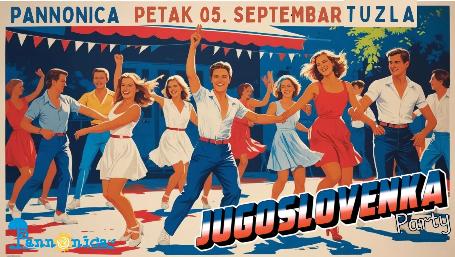 Ne propustite: Jugoslovenka žurka na Panonici ovog petka!