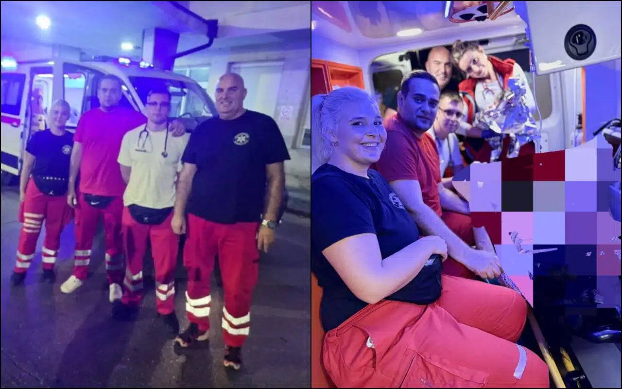 Beba rođena u sanitetskom vozilu hitne pomoći u Tuzli (FOTO)