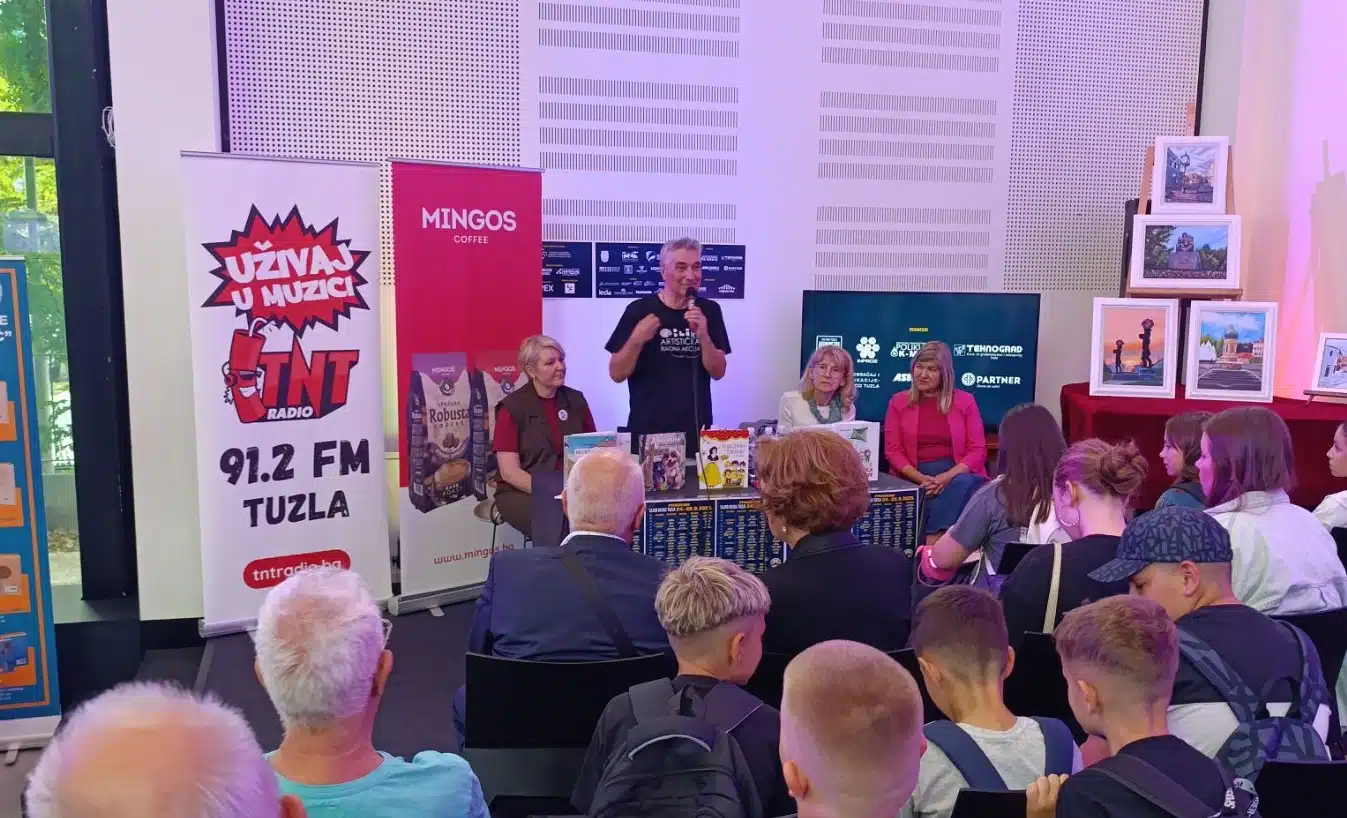 Zoran Vakula na Sajmu knjige u Tuzli: Promocija slikovnica o vremenu