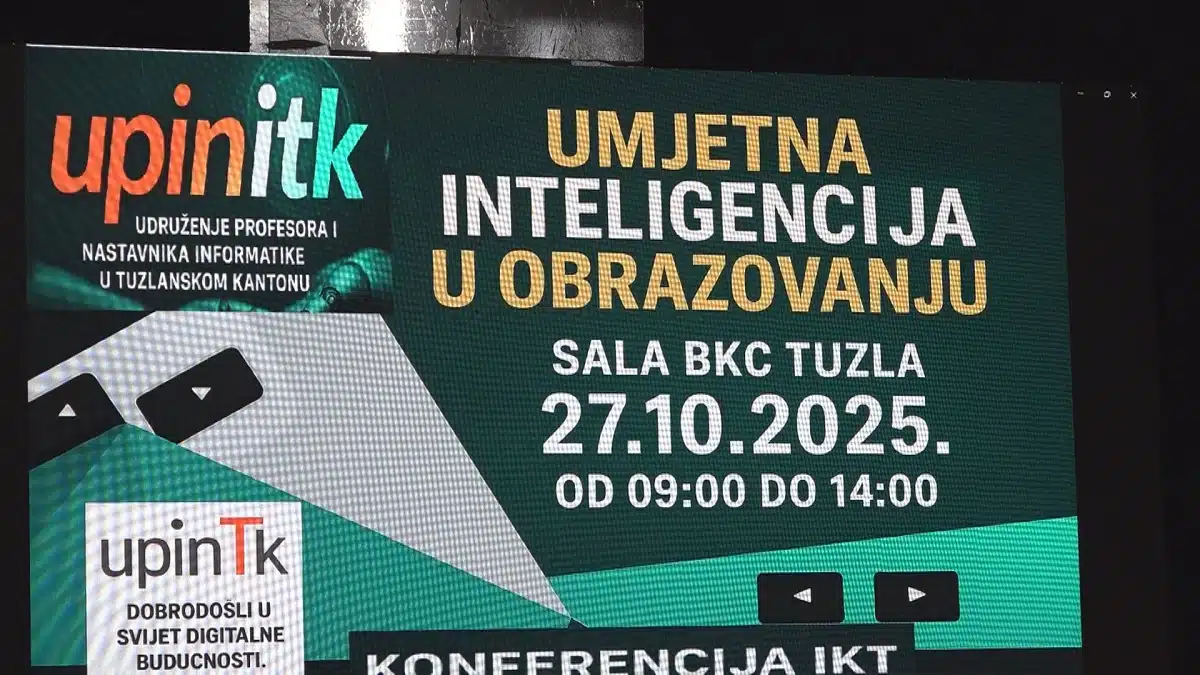 U Tuzli održana konferencija o temi “Umjetna inteligencija kao saveznik obrazovanja” (VIDEO)