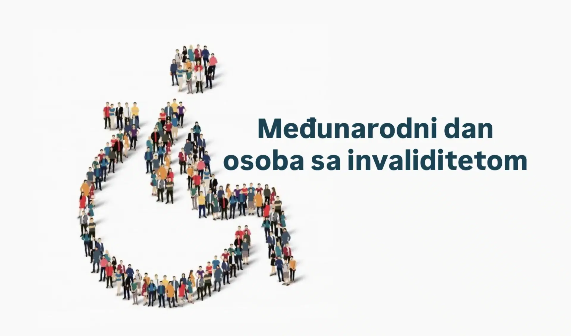 Čestitka gradonačelnika i predsjedavajuće Gradskog vijeća Tuzle povodom obilježavanja Međunarodnog dana osoba s invaliditetom