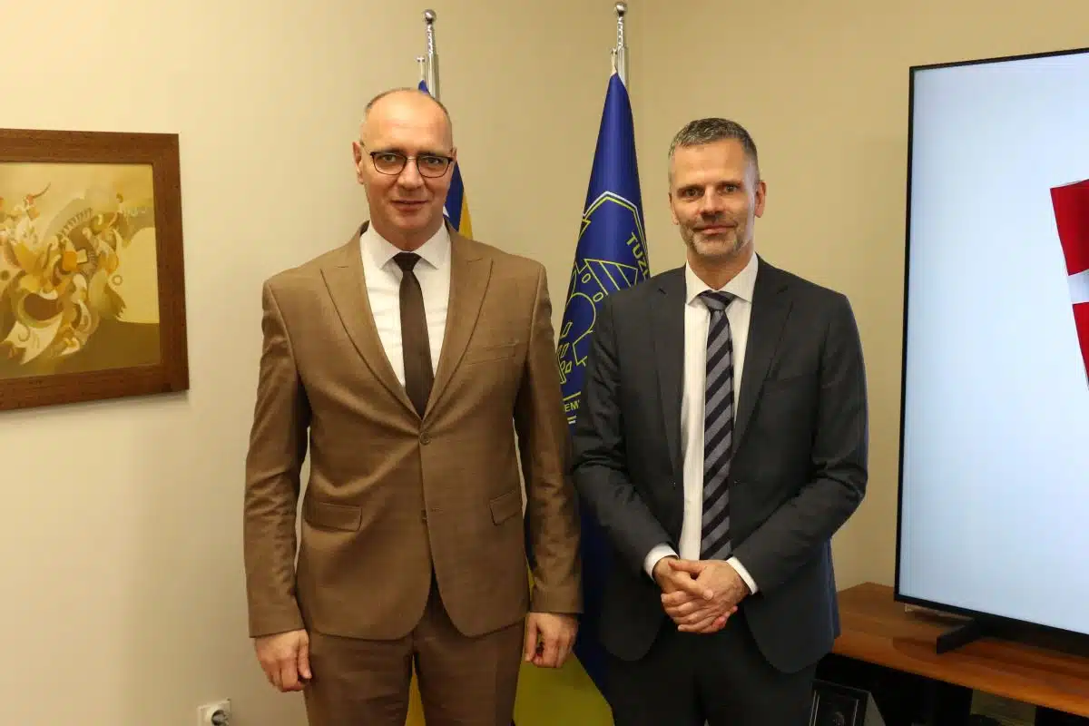 Gradonačelnik Tuzle ugostio ambasadora Kraljevine Danske u BiH