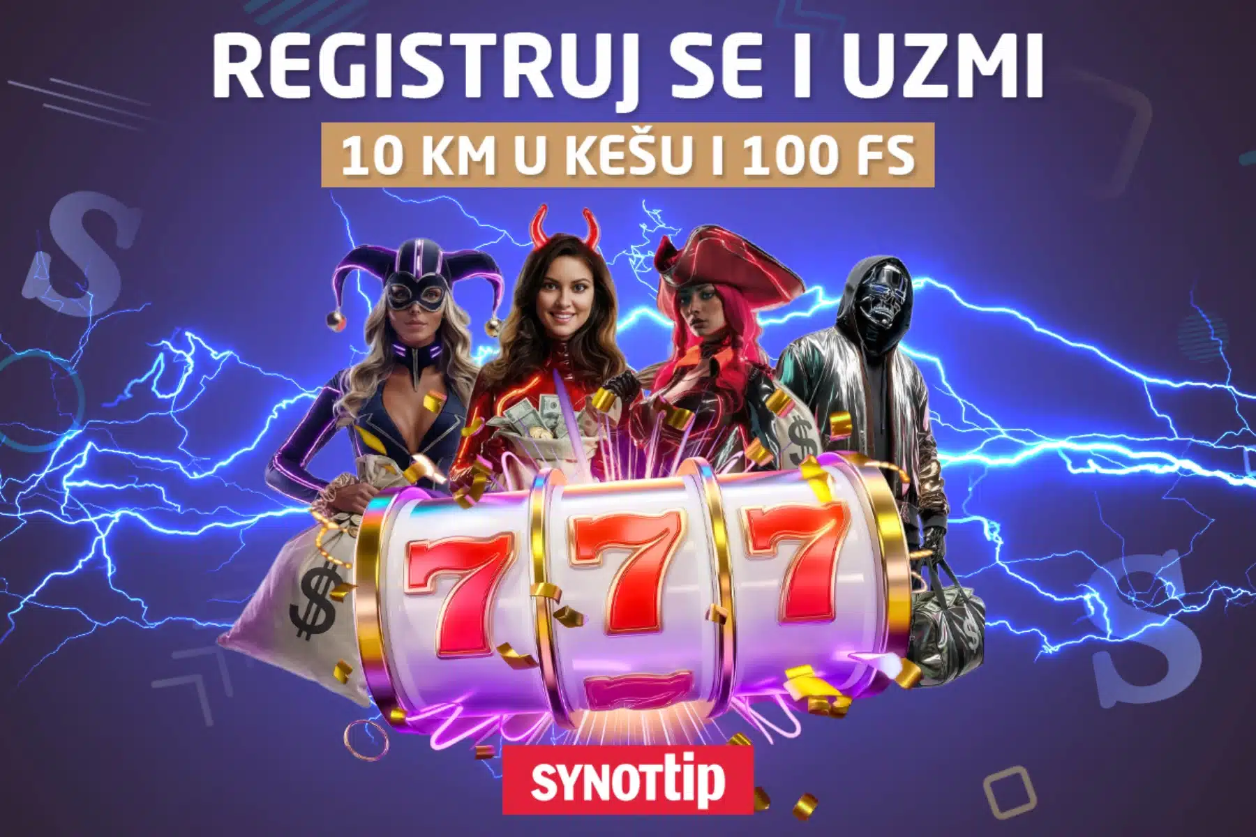 Synottip – jedini stvarni online kazino u BiH. Bez virtuelnih računa, igraj isključivo za keš!