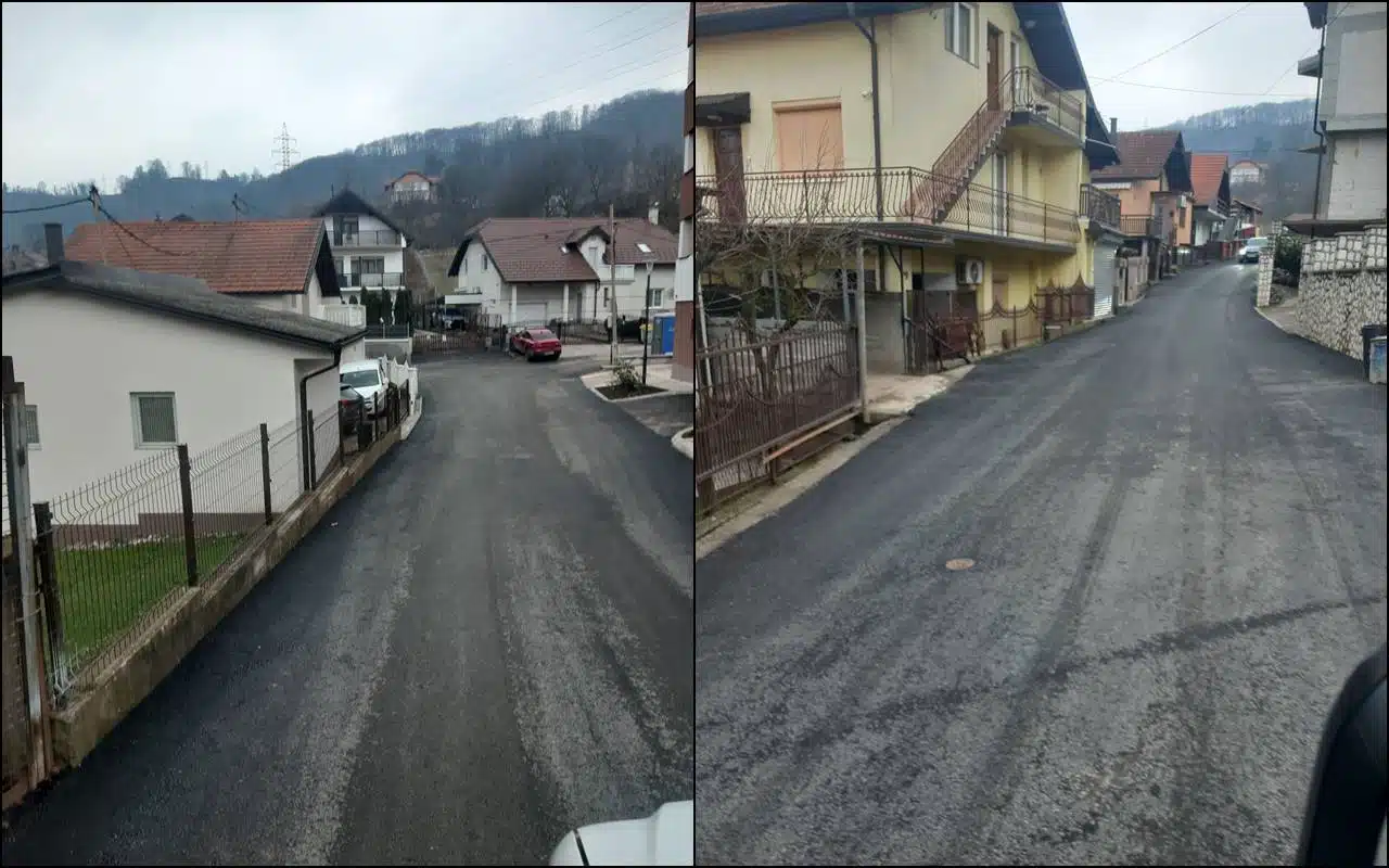 Završeni radovi na sanaciji i asfaltiranju ulice Vrapče u Tuzli