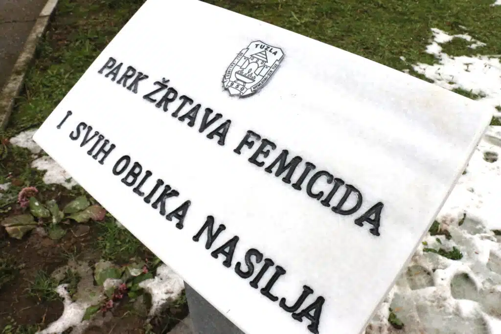 Tuzla dobila „Park žrtava femicida i svih oblika nasilja“