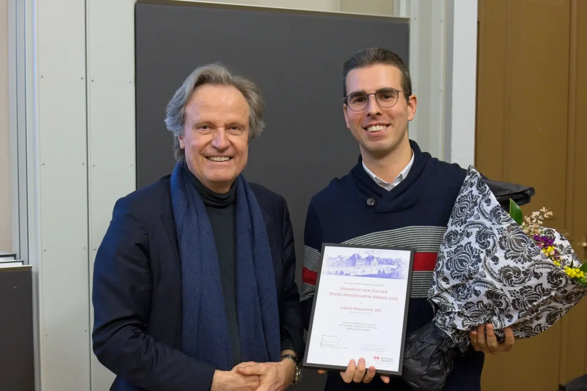 Tuzlak dr. Adnan Mujanović dobitnik prestižne Albrecht Von Haller nagrade