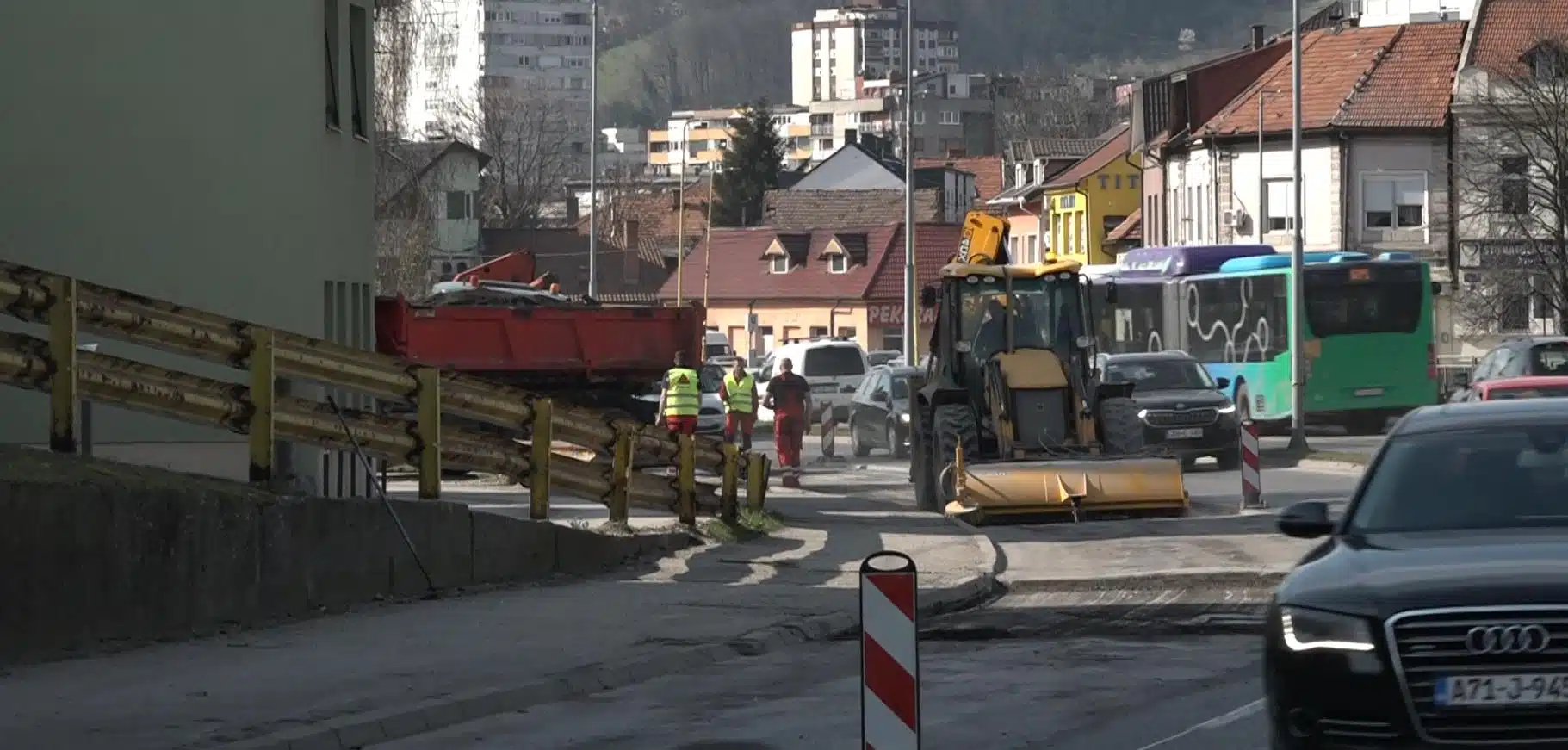 Počeli radovi na Južnoj saobraćajnici u Tuzli (VIDEO)