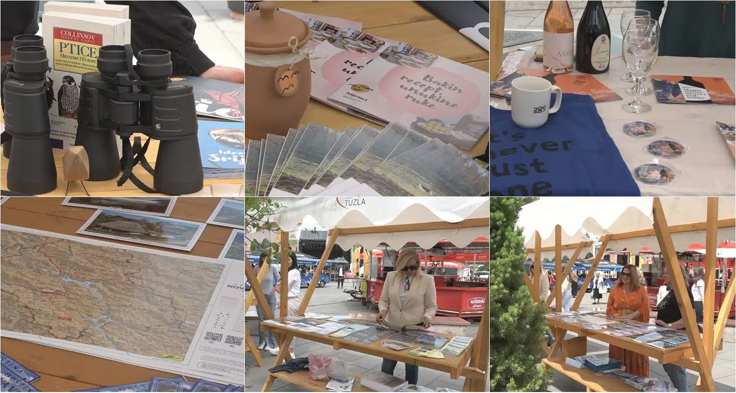Turistički potencijali regiona predstavljeni na Trgu slobode u Tuzli (VIDEO)
