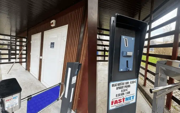 Novi vandalizam u Tuzli: Obijen javni toalet, pričinjena velika materijalna šteta