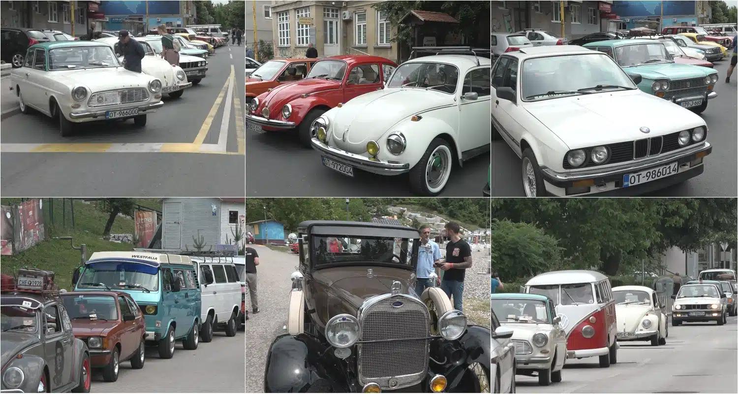 Više od 130 oldtimera iz regiona i Evrope na prvom međunarodnom susretu u Tuzli (VIDEO)