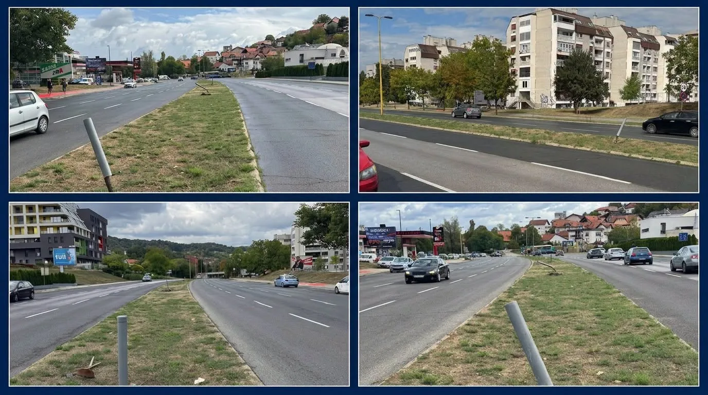 U toku zamjena stubova i svjetiljki javne rasvjete na Južnoj saobraćajnici