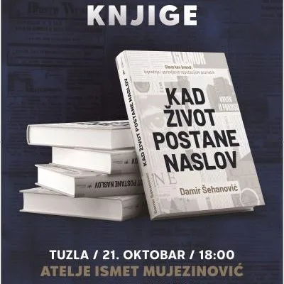 U Tuzli promocija knjige Damira Šehanovića o slavi, brendiranju i reputaciji poznatih
