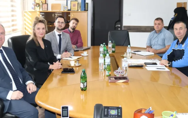 Delegacija projekta „Podrška EU policijskim agencijama u BiH” u posjeti Upravi policije MUP TK-a