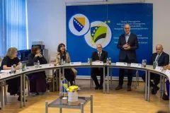 Gradonačelnik Lugavić sastao se sa delegacijom UN-a i ambasadorima zemalja donatora Fonda za izgradnju mira