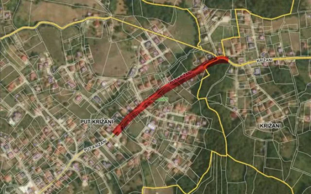 Počinje sanacija putne infrastrukture u dijelu ulice Put Križani u MZ Slavinovići