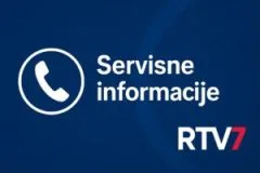 Servisne informacije za 19. oktobar