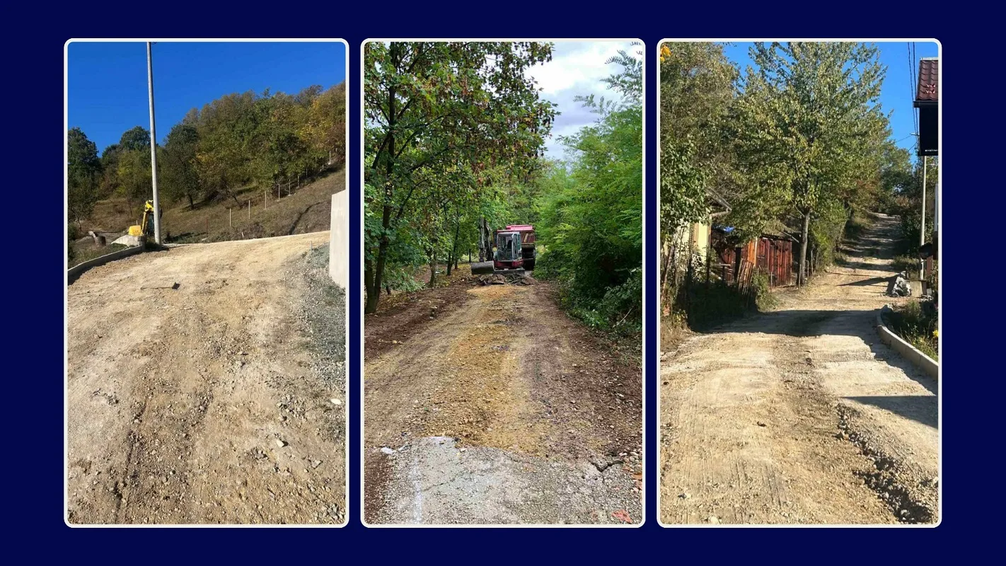 U toku radovi na sanaciji i asfaltiranju putne infrastrukture u MZ Tušanj i MZ Gornja Tuzla
