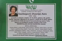 Preminula je Azra Gazibegović