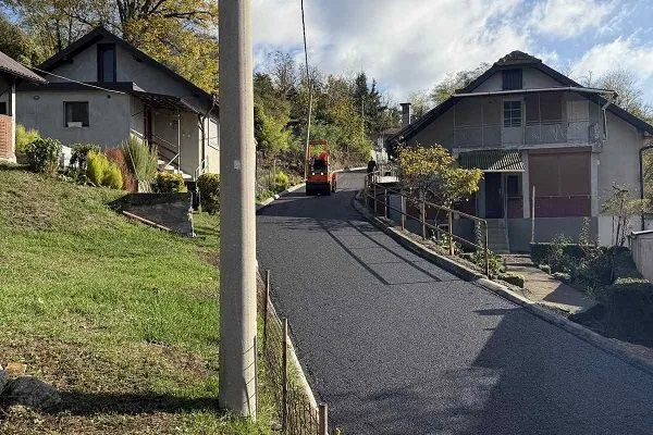 U toku završni radovi na sanaciji i asfaltiranju puta u ulici Borić