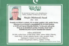 Preminuo je Suad Mujić