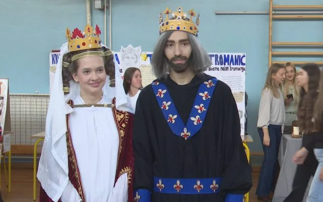 Učenici obilježili Dan krunisanja kralja Tvrtka I Kotromanića (VIDEO)