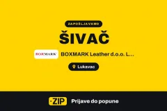 BOXMARK Leather d.o.o. Lukavac zapošljava: Šivač (Lukavac)